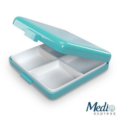 Porta Comprimido Diário 4 Divisóarias