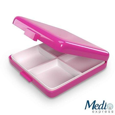 Porta Comprimido Diário 4 Divisóarias