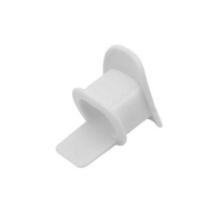 Bocal para Endoscopia Adulto com Aba ST Branco - 5 Unidades