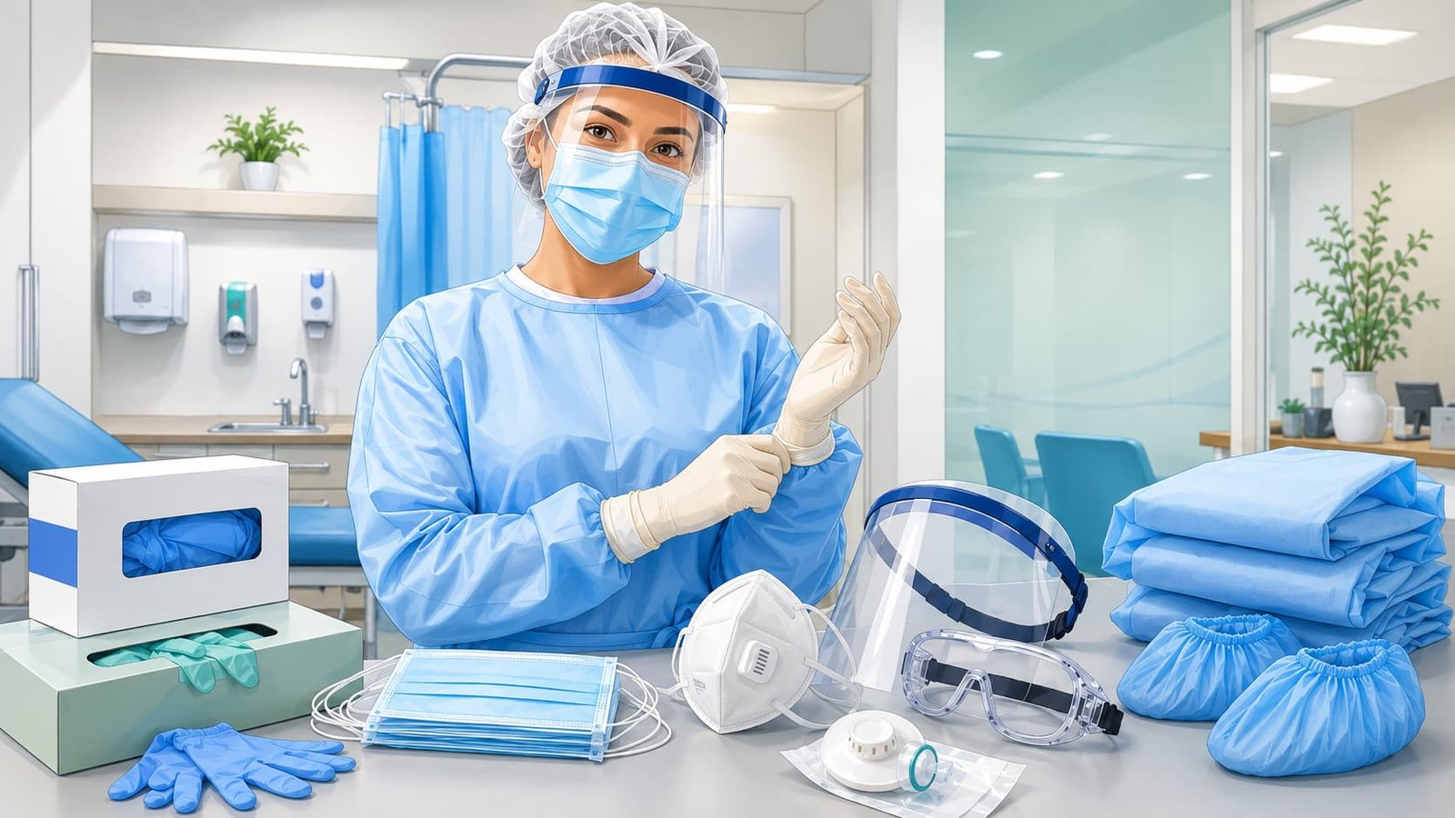 Equipamentos de proteção hospitalar essenciais para clínicas